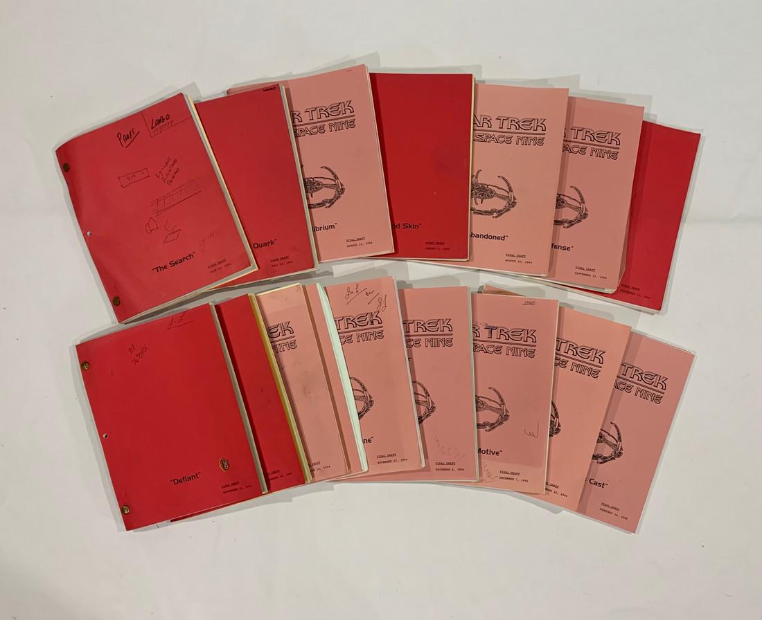 Star Trek Deep Space Nine Season Three Script Lot (1 of 1)