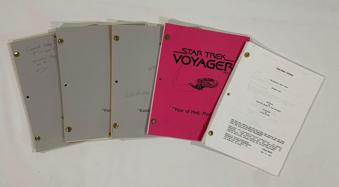 Star Trek Voyager Season Four Script Lot (1 of 1)