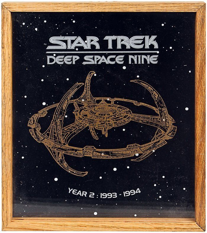 Star Trek Deep Space Nine Year Year 2 plaque (1 of 1)
