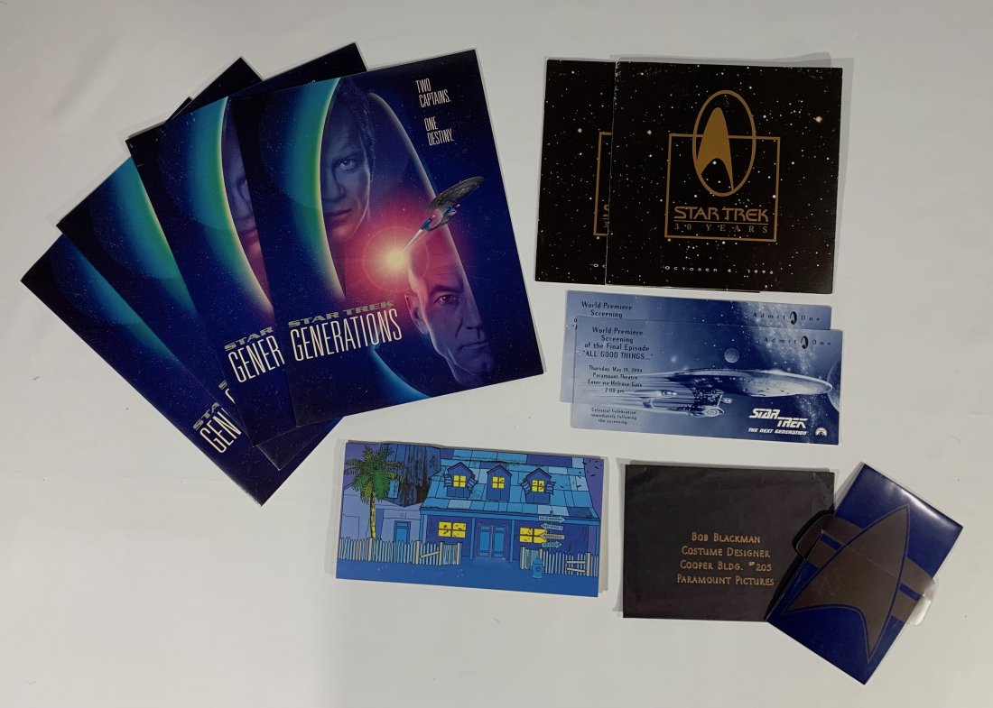 Star Trek Promotional material lot (1 of 1)