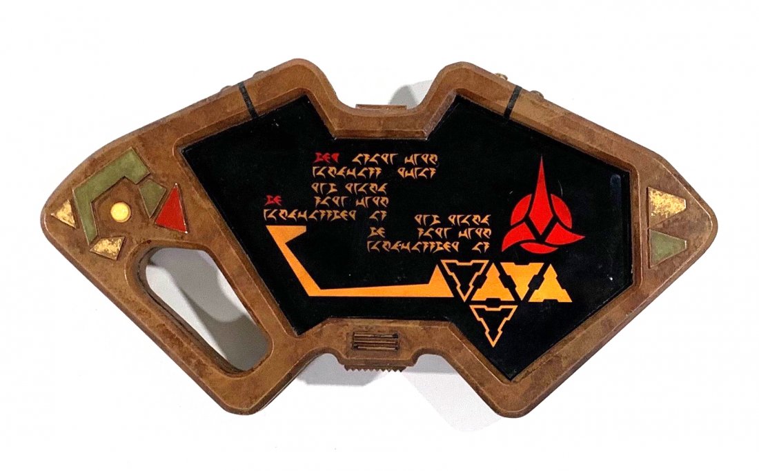 Klingon PADD from Deep Space Nine. (1 of 3)