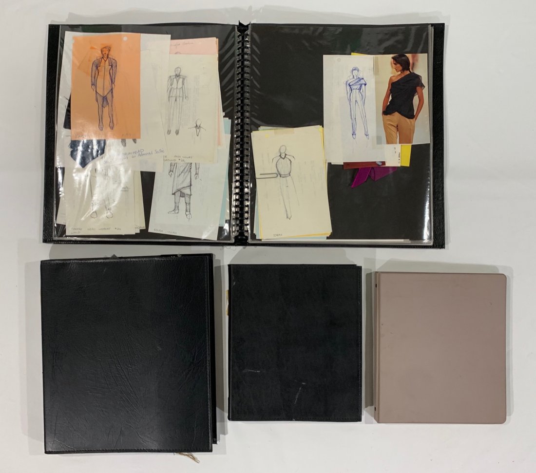 Robert Blackman Costume Sketch Books - TNG (1 of 6)
