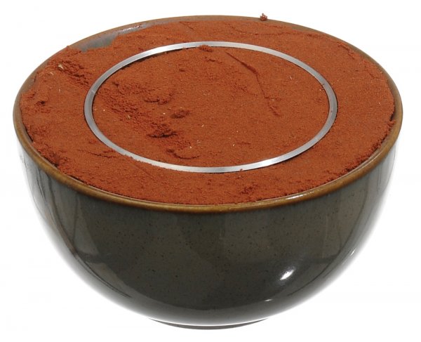 Hero Casting Sand and Bowl: Sand casting supplies Tony uses to pack a small ceramic bowl in preparation for casting a palladium ring. Production noted that these are the screen used hero items used by Robert Downey Jr. Wood bowl
