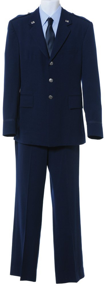 Rhodey's Air Force Formal Uniform: The uniform James Rhodes wears during various times throughout the movie, including the award ceremony where Tony Stark is supposed to accept the Apogee award, and later during the jet scene where the
