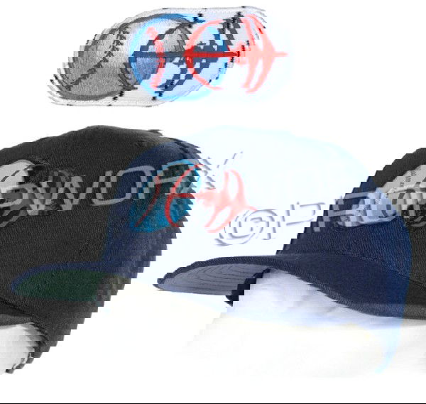 Niners Baseball Cap and Uniform Patch: Baseball cap and patch created as backups for the ones used in the Star Trek: Deep Space Nine episode "Take Me Out to the Holosuite." Caps and patches like these were worn by the team from Deep Space