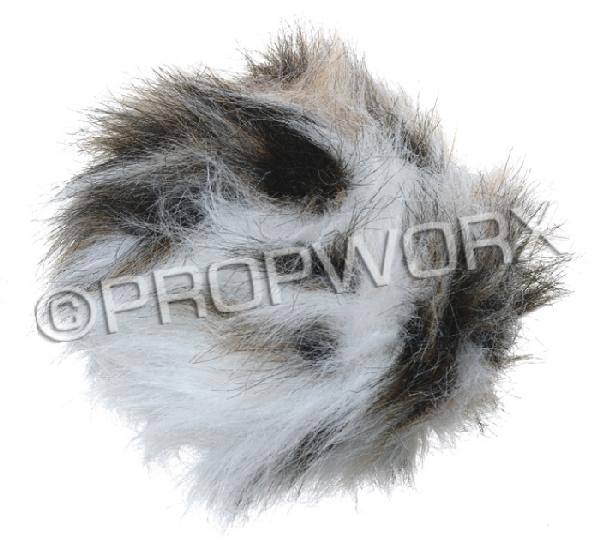 DS9 Tribble: A screen-used Tribble used during the production of Star Trek: Deep Space Nine. The black, brown and white Tribble was used as set dressing in the Star Trek: Deep Space Nine episode "Trials and Tribbl