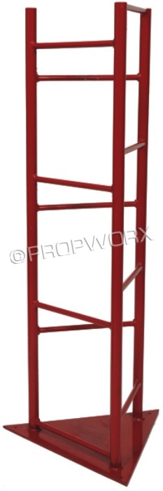 Original Series Style Ladder Section: A metal ladder in the style of The Original Series created for the Star Trek: Deep Space Nine episode "Trials and Tribble-ations." When Bashir and O'Brien pretend to do repair in front of a Jeffries t