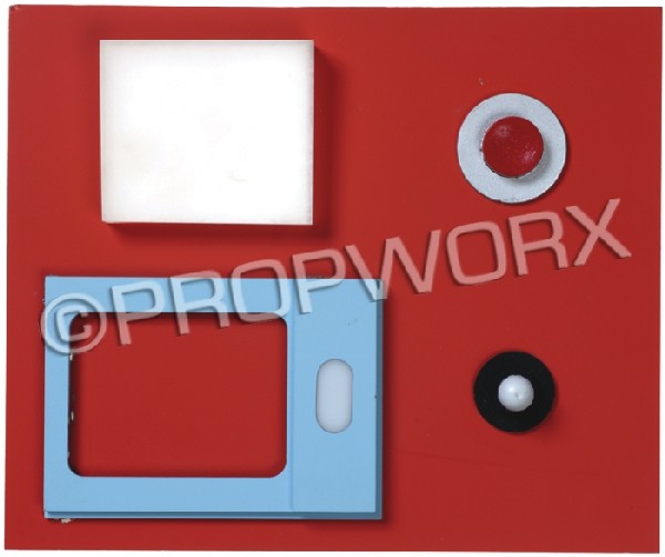 Original Series Style Wall Communicator: Wall communicator in the style of The Original Series was used during the production of the Star Trek: Deep Space Nine episode "Trials and Tribble-ations." This panel was used in the recreated Enterpr