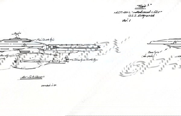 NCC-1701-C Original Illustration