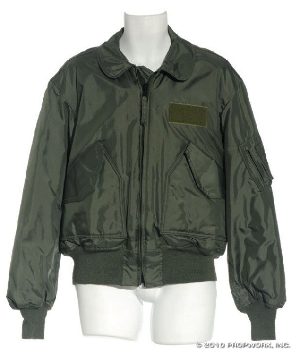 Mitchell's Flight Jacket: Production Description: Green flight jacket worn by actor Ben Browder as "Cameron Mitchell" on Stargate SG-1. Mitchell led the SG-1 team through the last two years of the series after recovering from 