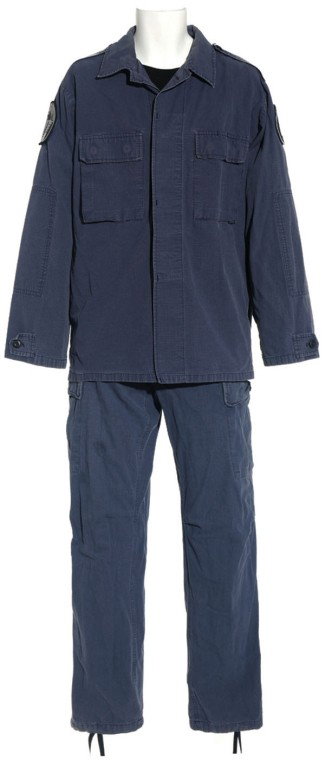 Daniel's Blue BDU: Production Description: Blue BDU uniform worn by actor Michael Shanks as "Daniel Jackson" during the production of Stargate SG-1. As the man who solved the riddle of the Stargate, Daniel Jackson has b