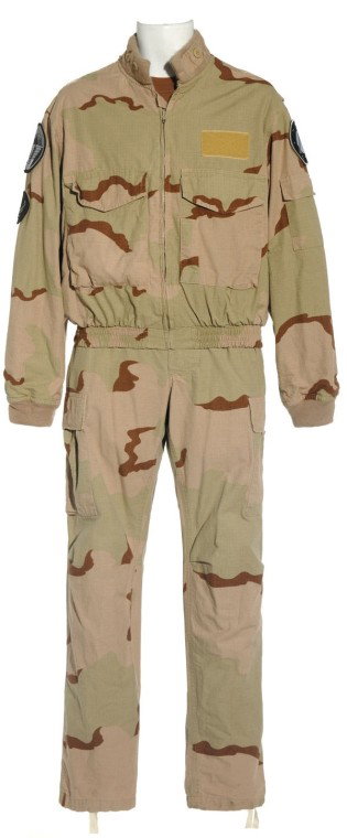 Daniel's Tan Camo BDU: Production Description: Tan camouflage uniform worn by actor Michael Shanks as "Daniel Jackson" during the production of Stargate SG-1. As the man who solved the riddle of the Stargate, Daniel Jackson