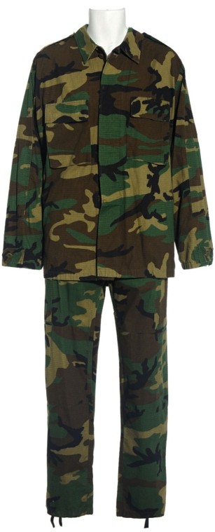 Alternate Daniel's BDU from "Moebius": Production Description: Green camouflage uniform worn by actor Michael Shanks as an alternate "Daniel Jackson" in the Stargate SG-1 Season Eight episode, "Moebius". As the man who solved the riddle of