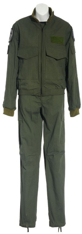 Carter's BDU from "Insiders": Production Description: Green BDU uniform worn by actress Amanda Tapping as "Samantha Carter" during the Stargate SG-1 Season Ten episode, "Insiders". A valuable member of the SG-1 team, Sam worked on