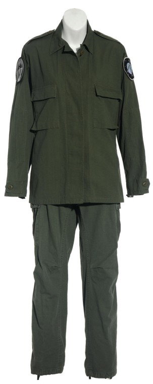 Carter's Green BDU: Production Description: Green BDU uniform worn by actress Amanda Tapping as "Samantha Carter" during Stargate SG-1. A valuable member of the SG-1 team, Sam worked on the Stargate project two years bef