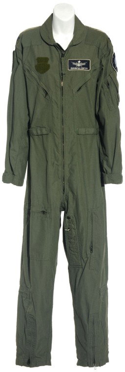 Carter's Jumpsuit from "Adrift" and "Lifeline": Production Description: Green jumpsuit worn by actress Amanda Tapping as "Samantha Carter" during the production of Stargate Atlantis. Carter served as base commander of the Atlantis expedition for ap