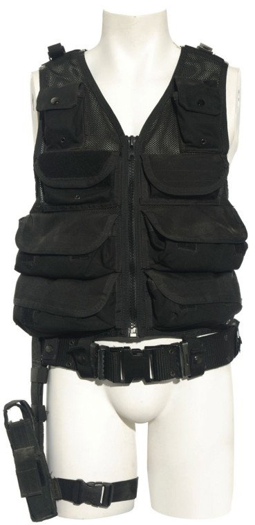 Landry's Tactical Vest with Belt: Production Description: Tactical vest worn by actor Beau Bridges as "Hank Landry" in Stargate SG-1. Landry was hand-picked by his friend, General Jack O'Neill, as his replacement for leader of Stargat