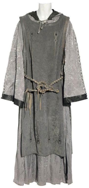 Prior Costume from "The Ark of Truth": Production Description: Costume worn by a background Prior during the production of "Stargate: The Ark of Truth". Priors served as the missionaries for their noncorporeal gods, the Ori, traveling to d