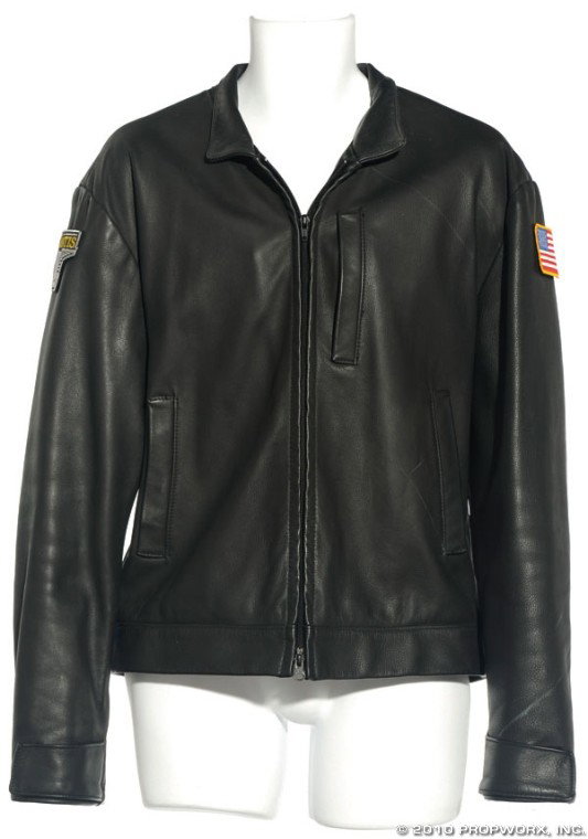 Sheppard's Leather Jacket from Season Three: Production Description: Black leather jacket worn by actor Joe Flanigan as "John Sheppard" during Season Three of Stargate Atlantis. Sheppard discovered his genetic sensitivity to Ancient technology w