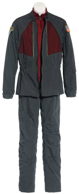 Weir's Gray Duty Uniform: Production Description: Gray uniform worn by actress Torri Higginson in the Stargate Atlantis Season Two episode, "Condemned". An expert on international politics, Dr. Weir was President Hayes's choic