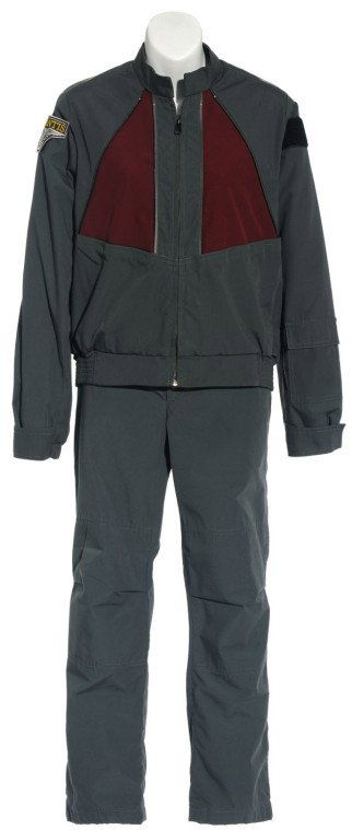 Teyla's Gray Duty Uniform from Seasons One to Thre: Production Description: Gray uniform worn by actress Rachel Luttrell as "Teyla Emmagan" in the first three seasons of Stargate Atlantis. The leader of the Athosian tribe, Teyla gave up a life among he