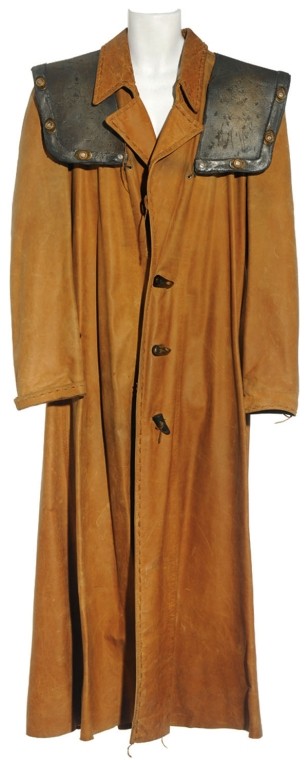 Ronon's Leather Duster Jacket: Production Description: Leather duster jacket worn by actor Jason Momoa as "Ronon Dex" in Stargate Atlantis. Forced into servitude for a decade as a Wraith Runner, Ronon took up the call to join the A