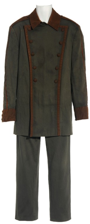 Cowen's Genii Uniform: Production Description: Uniform worn by actor Colm Meaney as the Genii "Cowen" in the Stargate Atlantis Season One episodes "Underground" and "The Storm". The leader of the Genii people, Cowen was ove