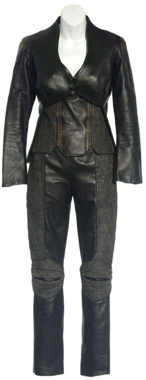 Larrin's Uniform: Production Description: Uniform worn by actress Jill Wagner as "Larrin" in the Stargate Atlantis Season Four episodes "Travelers" and "Be All My Sins Remember'd". A Traveler commander, Larrin captured