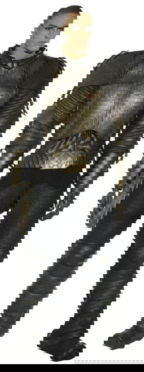 Intruder Uniform from "The Daedalus Variations": Production Description: Costume worn by the unidentified "Daedalus Variations" aliens from the Stargate Atlantis Season Five episode of the same name. These formidable creatures invaded an alternate r