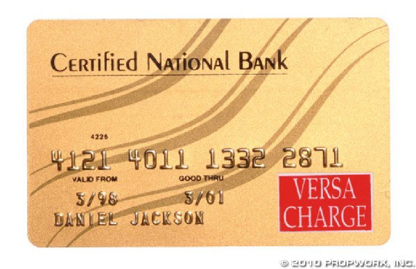 Daniel's Debit Card from "Holiday": Production Description: Debit card used by actor Michael Shanks as Ma'chello inside the body of Daniel Jackson in the Stargate SG-1 Season Two episode, "Holiday". As the man who solved the riddle of t