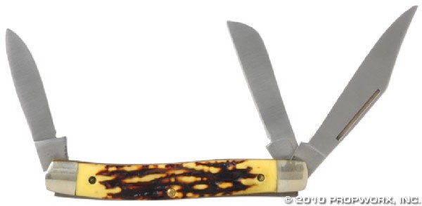 Harmony's Knife: Production Description: Harmony's knife, wielded by actress Jodelle Ferland in the Stargate Atlantis Season Four episode, "Harmony." Harmony was skilled in the use of knives, from self defense to kill