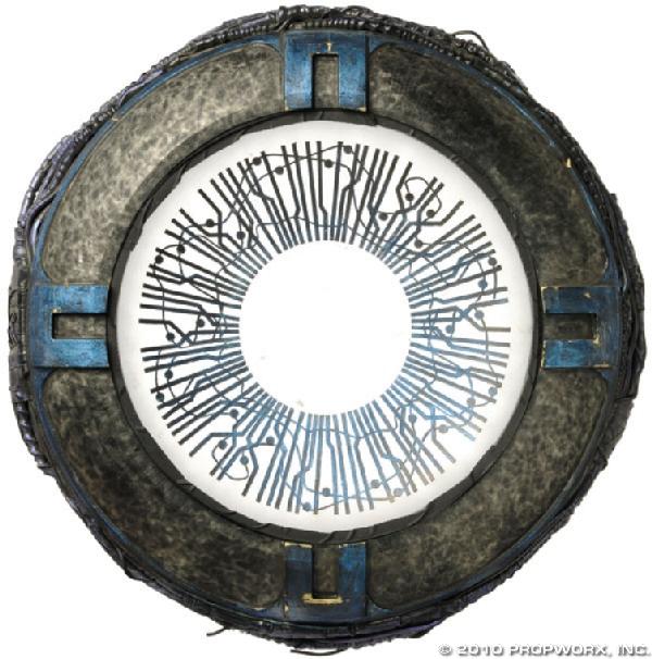 Sangraal: Production Description: The initial phase of Merlin's anti-Ori weapon, seen in the Stargate SG-1 Season Ten episode, "The Quest, Part 2". With Merlin's memories downloaded into Daniel's mind, the arch