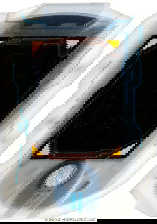 Ancient Lifesigns Detector with Arm Mount: Production Description: Palm-sized Ancient computer and arm mount, capable of detecting a wide variety of life form readings, from Human to Wraith. John Sheppard and his team used these devices to hun