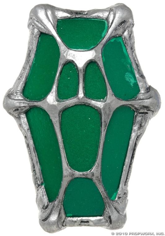Ancient Personal Shield - Hero: Production Description: Personal shield generator of Ancient design, found by Rodney McKay in a laboratory in Atlantis. Nicknamed "The Turtle Broach" by production, this item was introduced in Season 