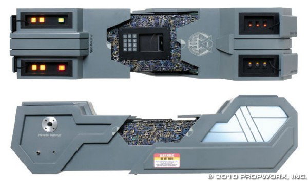 Mark II Naquadah Reactor: Production Description: A Mark II naquadah reactor sent through the Stargate to Atlantis in the Season One episode, "The Siege, Part 2". This device helped power the Ancient weapons platform, enabling