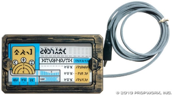 Traveler Data Tablet: Production Description: Handheld digital device used by Traveler officers in the Stargate Atlantis episodes "Travelers" and "The Lost Tribe". These devices helped the nomadic crews interface with thei