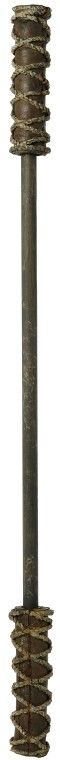 Sodan Krantu Staff: Production Description: Wooden training staff used by the reclusive Jaffa race in the Stargate SG-1 Season Nine episode "Babylon." The Sodan used numerous varieties of weapons to train with, including