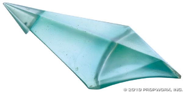 Cargo Ship Self Destruct Crystal: Production Description: Crystal used by actor Sam J. Jones as Aris Boch in the Stargate SG-1 Season Three episode, "Deadman Switch". Boch removed this crystal from his cargo ship just before he and Te
