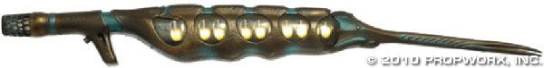 Wraith Rifle: Production Description: Rifle used mainly by Wraith drones, used mainly in the production of Stargate Atlantis Season One. From Season Two forward, these weapons were often replaced with more compact 