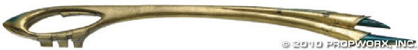 Wraith Stunner Staff: Production Description: Staff introduced as a Bedrosian weapon in the Stargate SG-1 Season Three episode "New Ground" and redressed as a Wraith stunner staff for Stargate Atlantis. By Season Three of 