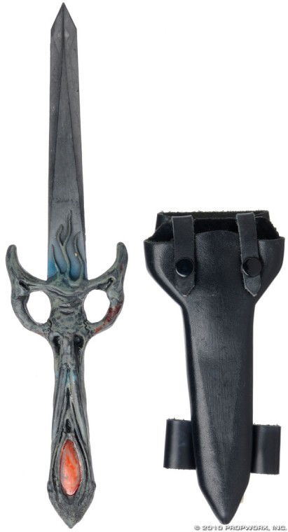 Wraith Dagger with Sheath: Production Description: Dagger wielded by a Wraith, used in numerous episodes of Stargate Atlantis. The Wraith served as the primary villain of the Atlantis expedition throughout the five-year run of