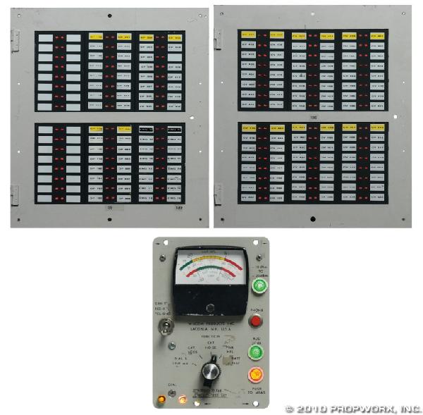 Daedalus-Class Circuit Board Paneling: Production Description: A series of light-up circuit boards used throughout the space ship sets on Stargate SG-1 and Stargate Atlantis, from the bridge to the conference rooms and adjacent hallways. T