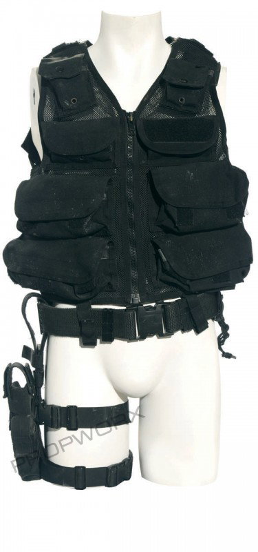 Mitchell's tactical vest: Tactical vest with belt and pistol holster, worn by actor Ben Browder as "Cameron Mitchell" in the production of Stargate SG-1. Mitchell led the SG-1 team through the last two years of the series afte