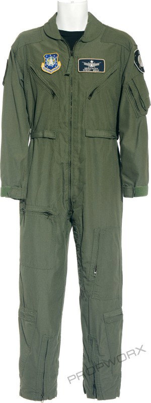 Harriman's green jumpsuit: Green uniform jumpsuit worn by actor Gary Jones as "Walter Harriman" during the production of Stargate SG-1. Walter appeared in all ten seasons of the series, in addition to numerous episodes of Starg