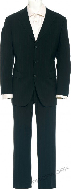 Woolsey's dress clothes from "The Seer": Dress costume worn by actor Robert Picardo as "Richard Woolsey" in the Stargate Atlantis Season Four episode, "The Seer". Formerly an NID hatchet guy, Richard Woolsey served as the United States repre