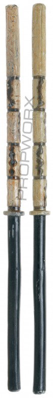 Teyla's Bantos Rods: A set of Athosian Bantos rods used in the production of Stargate Atlantis. Teyla Emmagan's workout regimen often included practicing martial arts with these weapons, both against her Athosian comrades