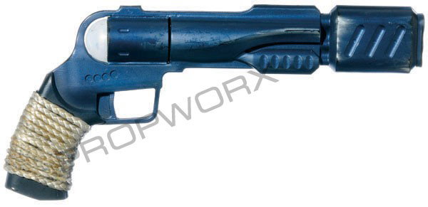 Ronon's Blaster: Ronon Dex's famous blaster weapon. Includes woven "Wraith hair" around the hand grip, signifying this version as Ronon's weapon. The Traveler blasters, which were the same design, did not include Wrai
