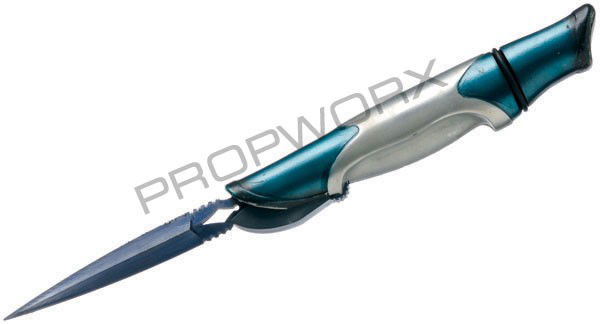 Ronon's Retractable Knife - Hero: Hero retractable knife carried by actor Jason Momoa as "Ronon Dex" in the production of Stargate Atlantis. Forced into servitude for a decade as a Wraith Runner, Ronon took up the call to join the Atl