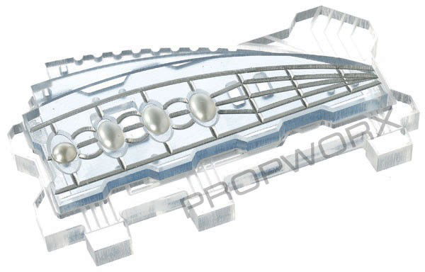 Modified Supergate Crystal: Hero Supergate crystal used by actress Amanda Tapping as "Samantha Carter" in the Stargate SG-1 Season Nine finale, "Camelot". Sam installed this crystal into the Ori Supergate with the hopes that her