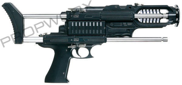 Anti-Replicator Gun: Gun developed to neutralize Replicator cells, seen throughout Atlantis and also "The Ark of Truth". Based on the Anti Replicator weapon developed from Jack O'Neill's mind on Stargate SG-1, these refin